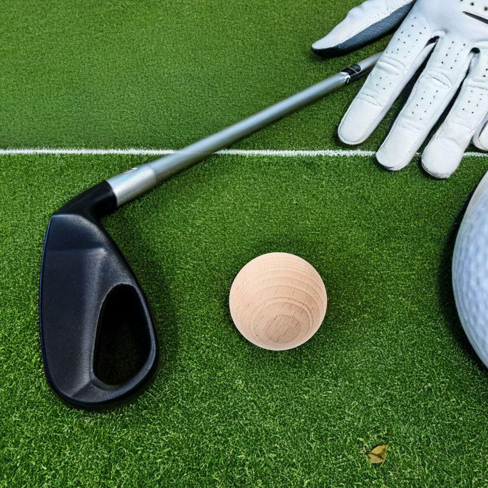 Croquet Set Lawn - Деревянный круглый мяч из натуральной твердой