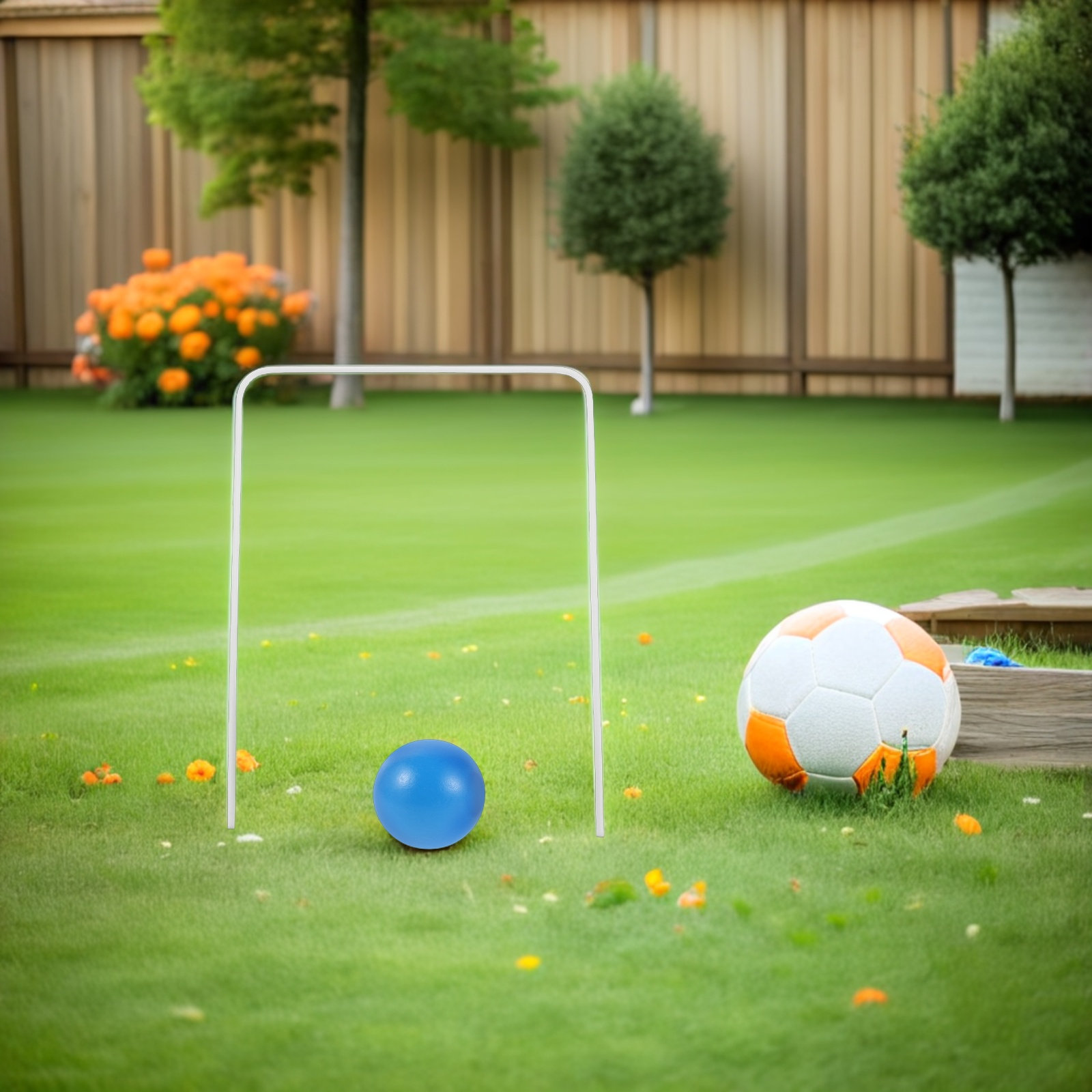 Croquet Set Lawn - Набор для крокета: ворота и деревянные