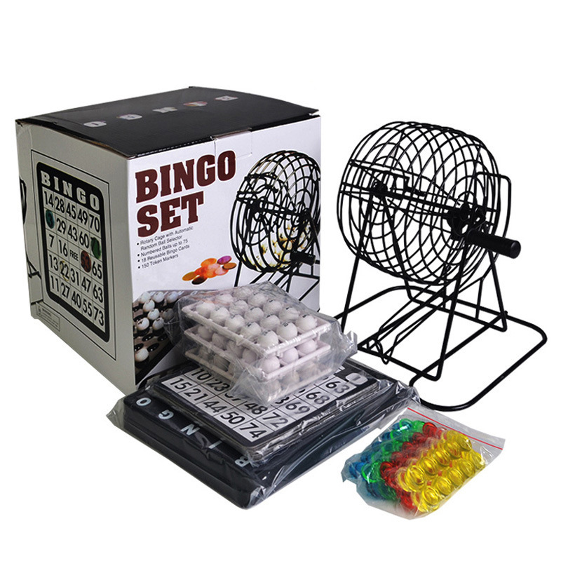Party Games For Large Groups - Машина для лотереи в бинго, стальная