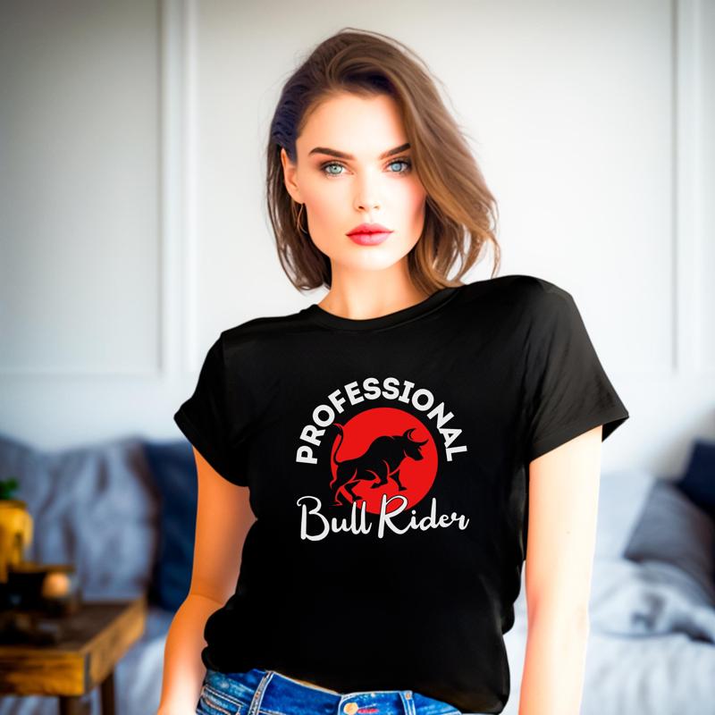 Party Family Games - Профессиональная футболка Bull Rider Cuckold Swinger,