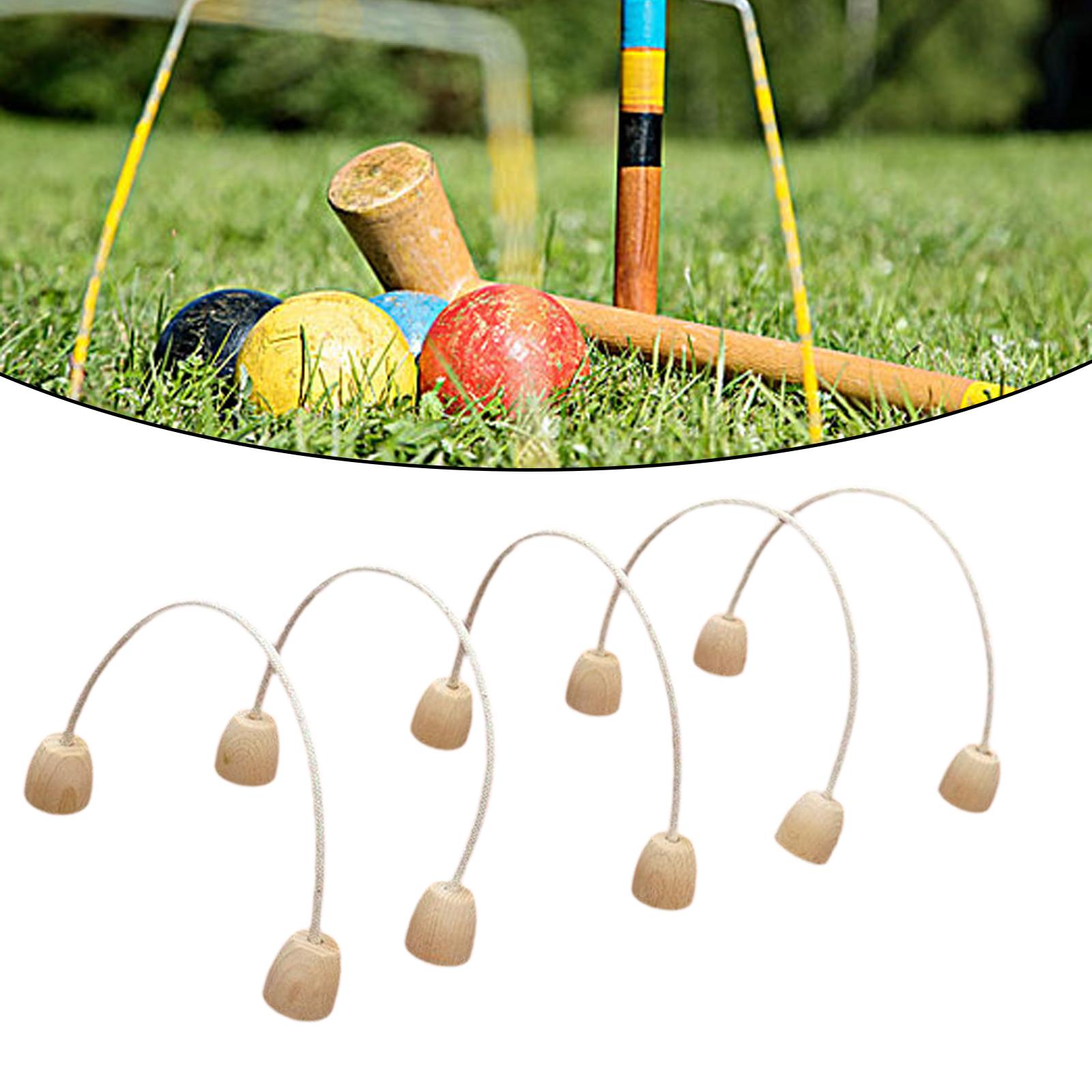 Croquet Set Lawn - Деревянные кольца для крокета: набор для