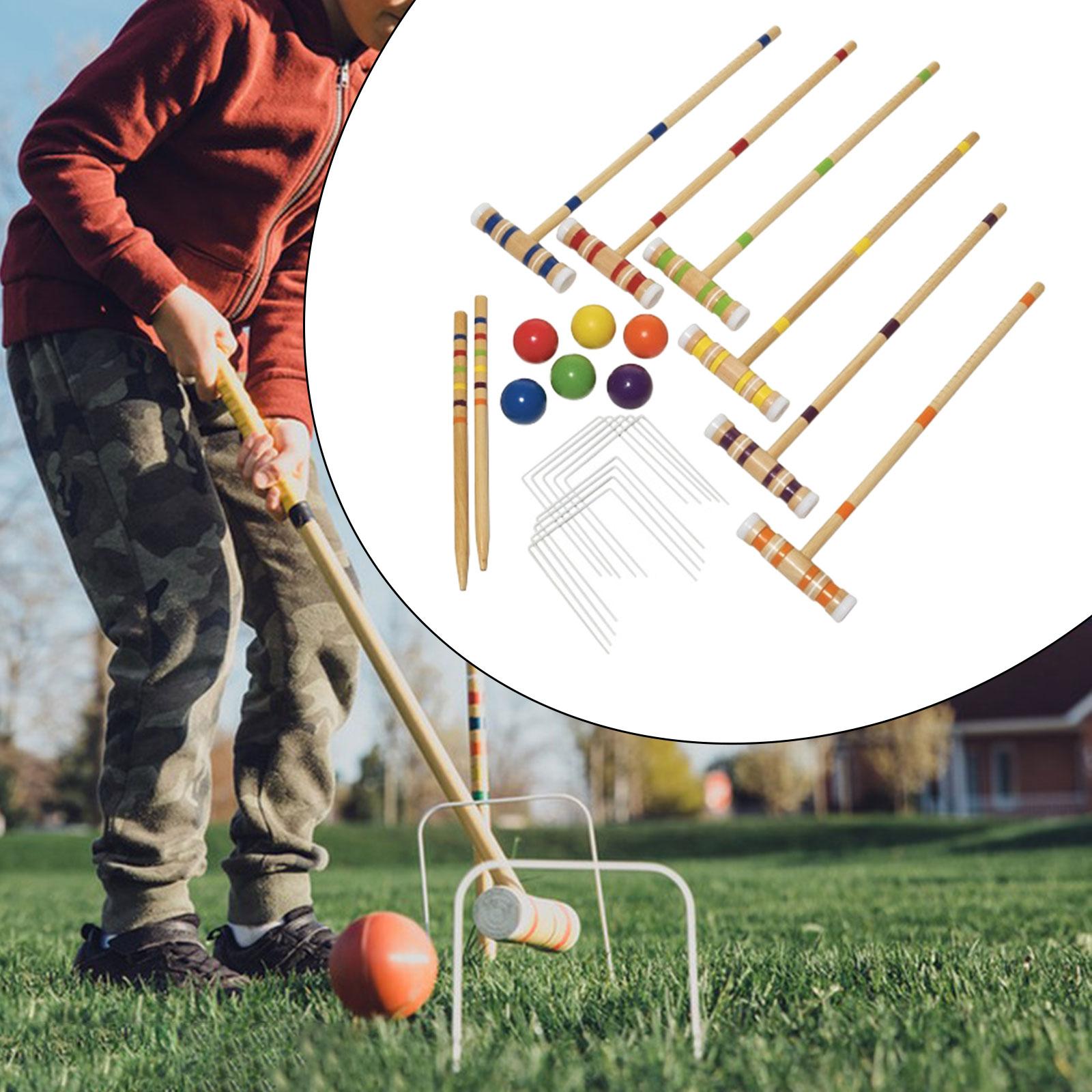 Набор игр для газона, Крокет,  – обзор и цена Croquet Set Lawn