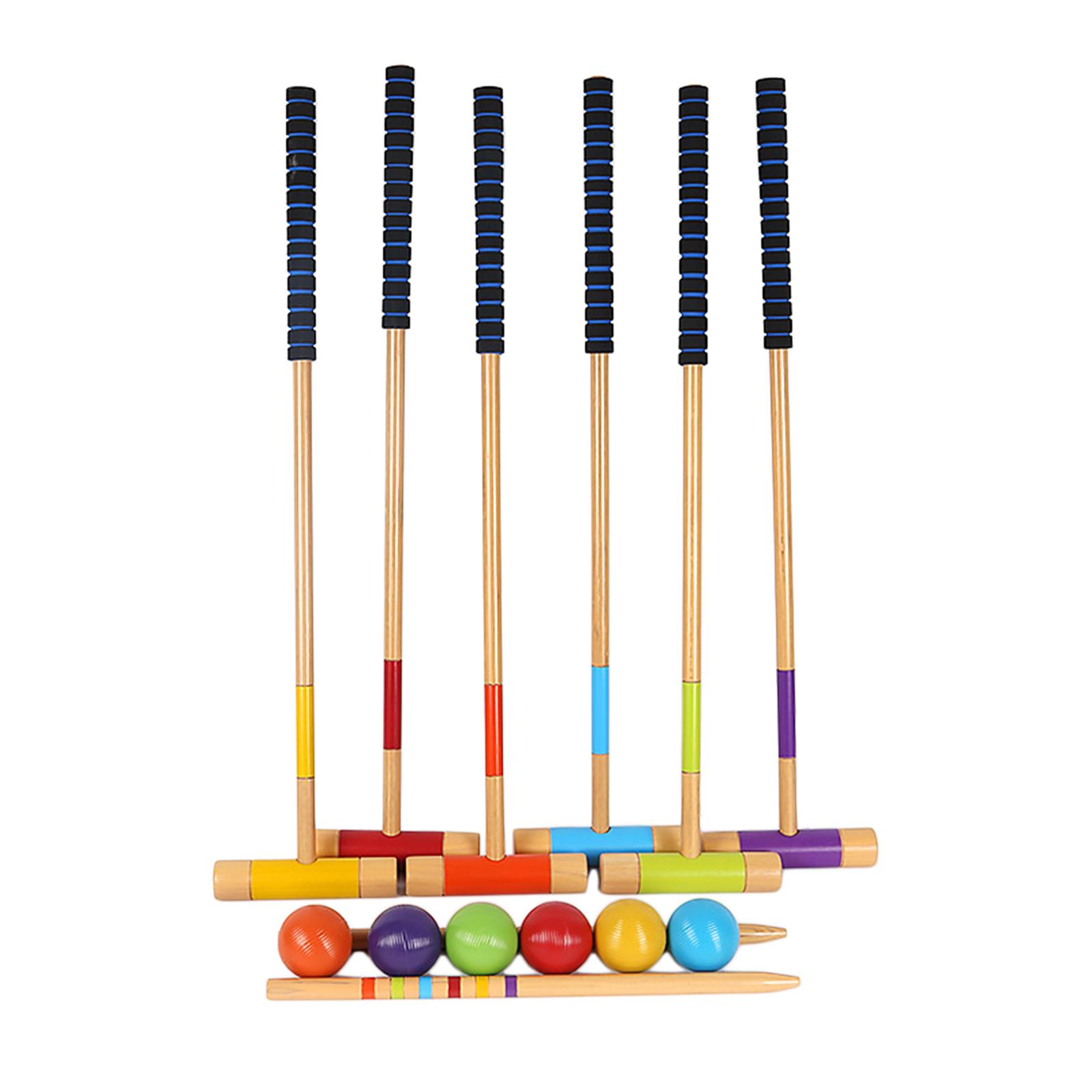 Набор для крокета на 6 игроков – обзор и цена Croquet Set Lawn