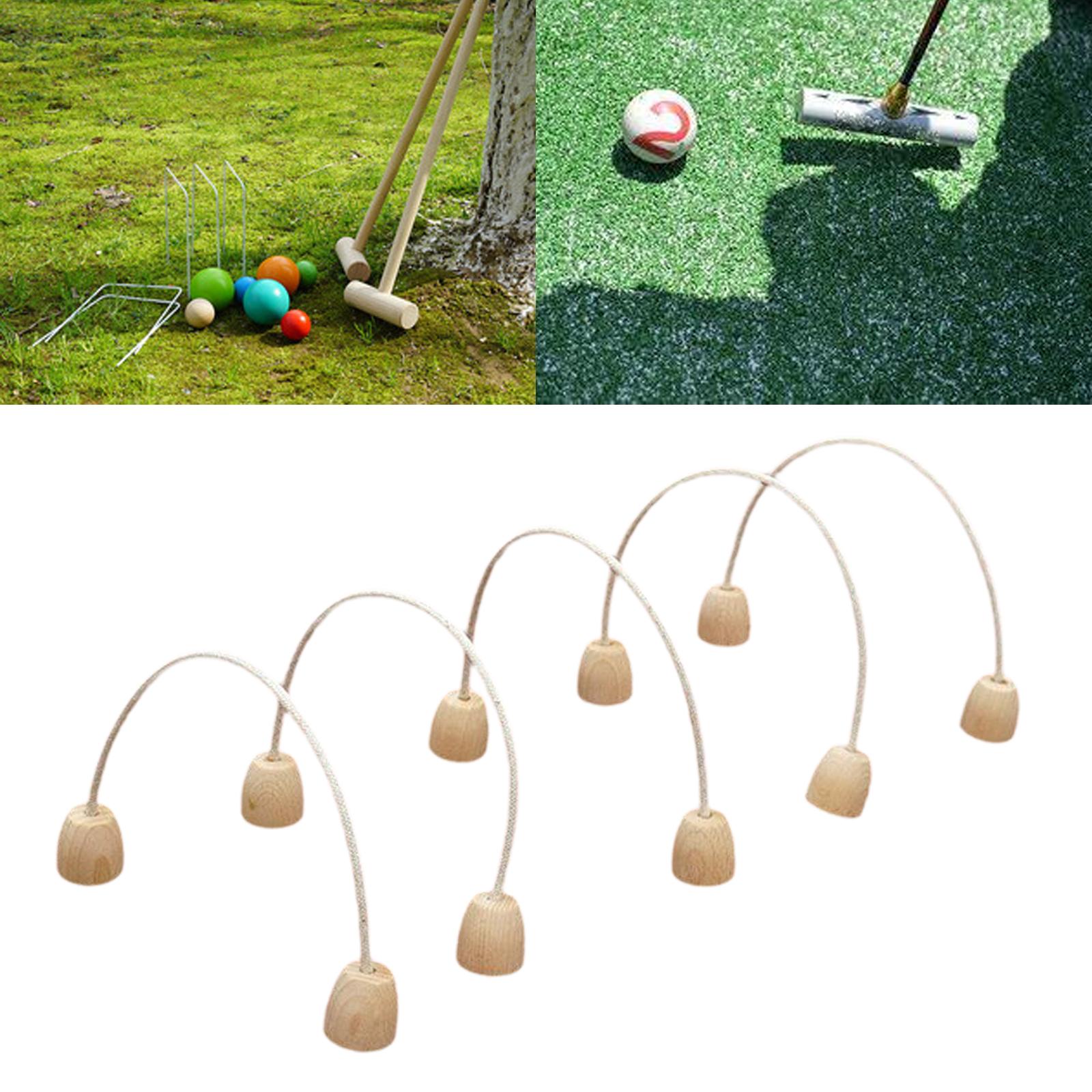 Деревянные кольца для крокета: – обзор и цена Croquet Set Lawn